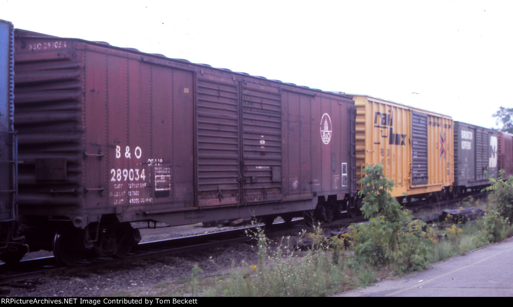 B&O boxcar